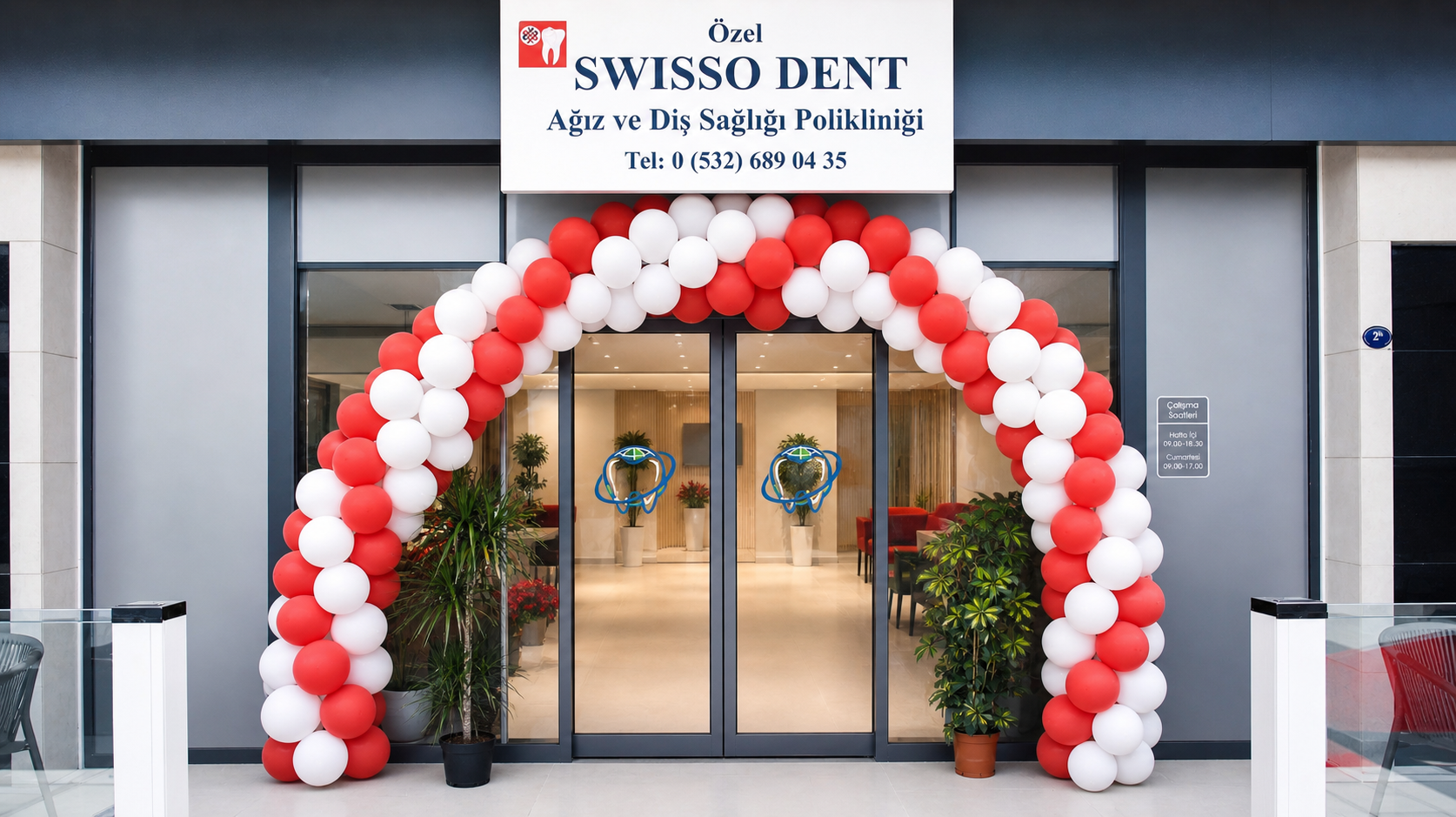Swisso Dent klinik girişi